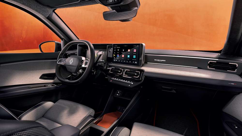 Drivers Side View in the Renault 5 E-Tech
