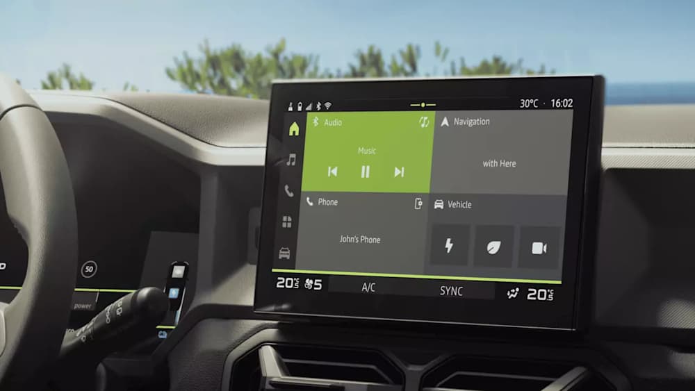 Infotainment Bildschirm