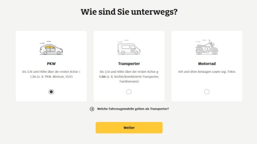 Hier direkt Maut & Vignetten für Österreich und Slowenien kaufen