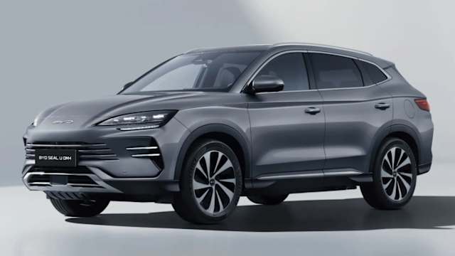 BYD Seal U DM-I Silber Ansicht von Vorne