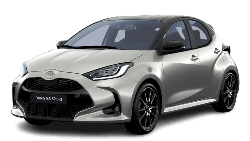 Toyot Yaris GR Sport vorne silber