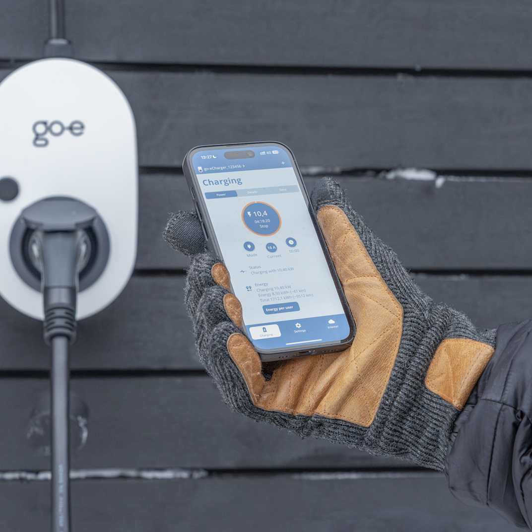 go-e Wallbox mit App