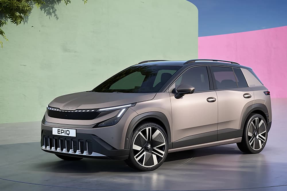 Skoda Epiq Front Side View