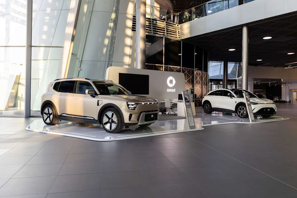smart #5 und smart #3 im Autohaus