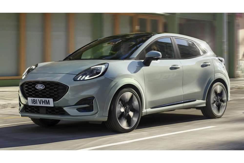 Mit dem Ford Puma unterwegs in der Stadt