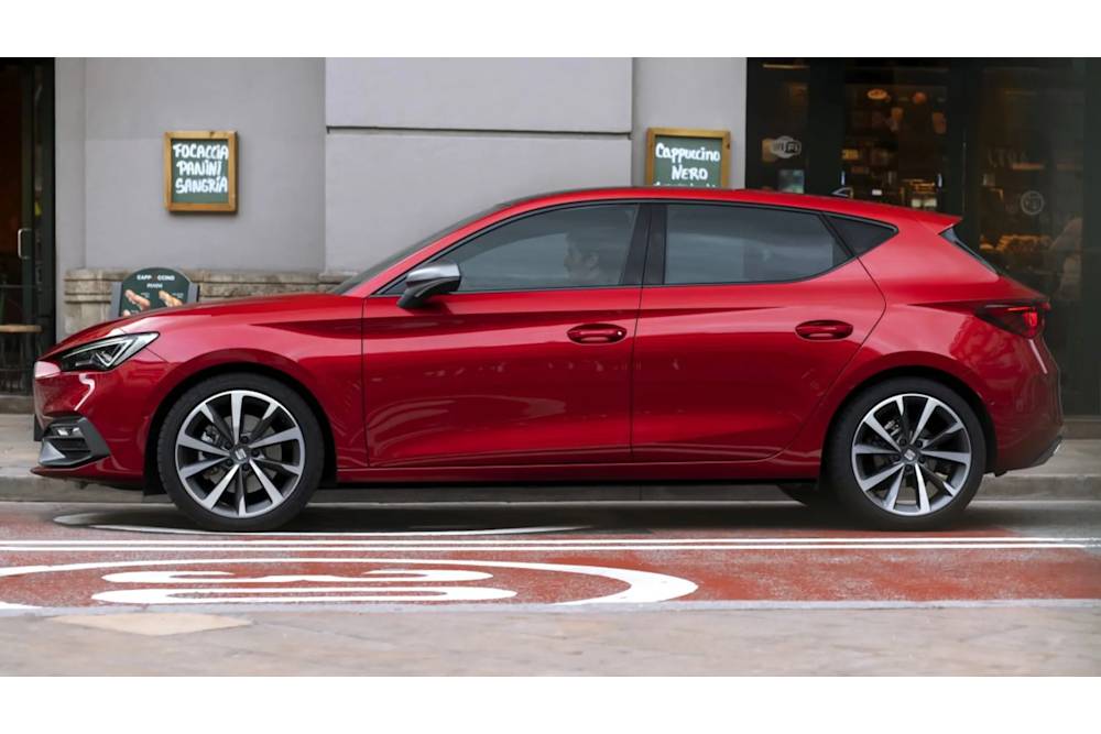 Seat Leon Ansicht von der Seite