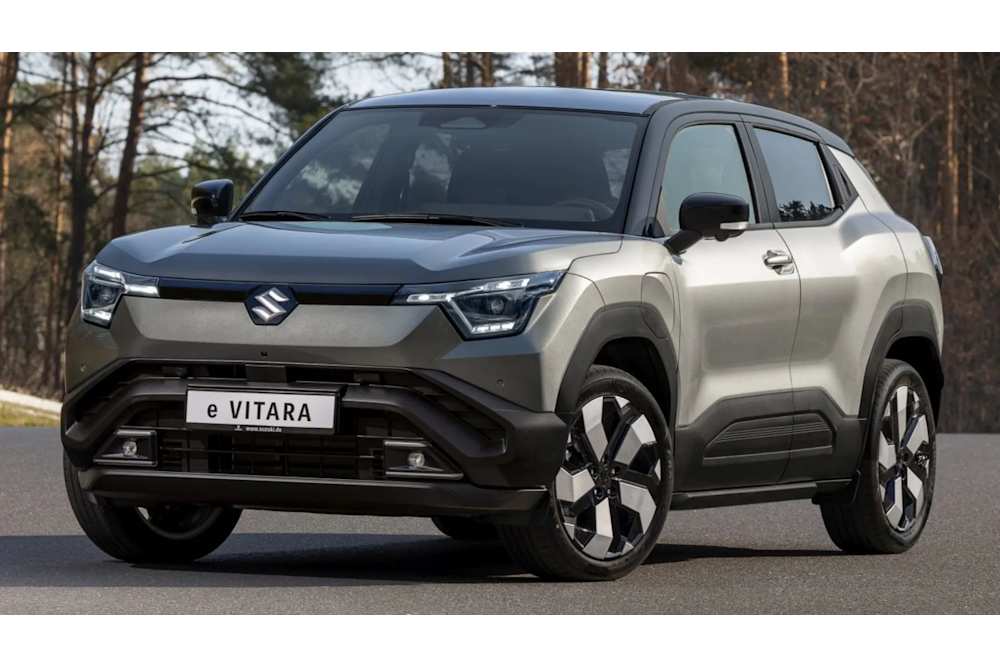 Suzuki e-Vitara Vorderseite Grau