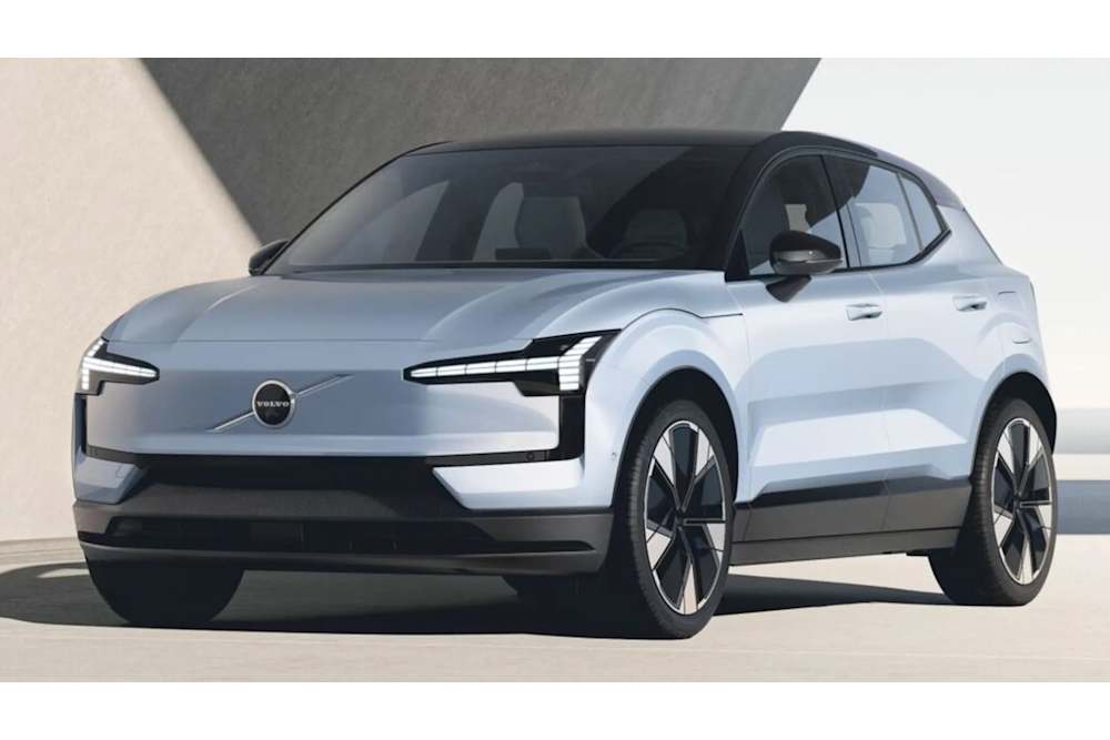 Volvo EX30 von der Vorderseite