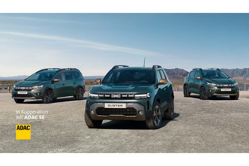 Dacia Modelle mit ADAC Mitgliedervorteil: Jogger, Duster, Stepway