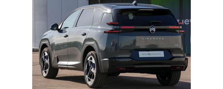Citroen C5 Ansicht von Hinten