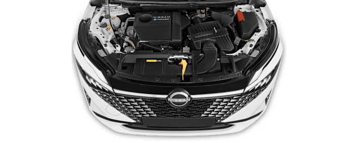 Nissan Qashqai Engine View