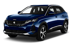Peugeot 3008 front blue