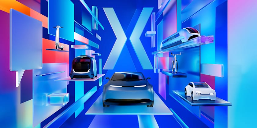 Computergeneriertes Key Visual der IAA Mobility München 2025