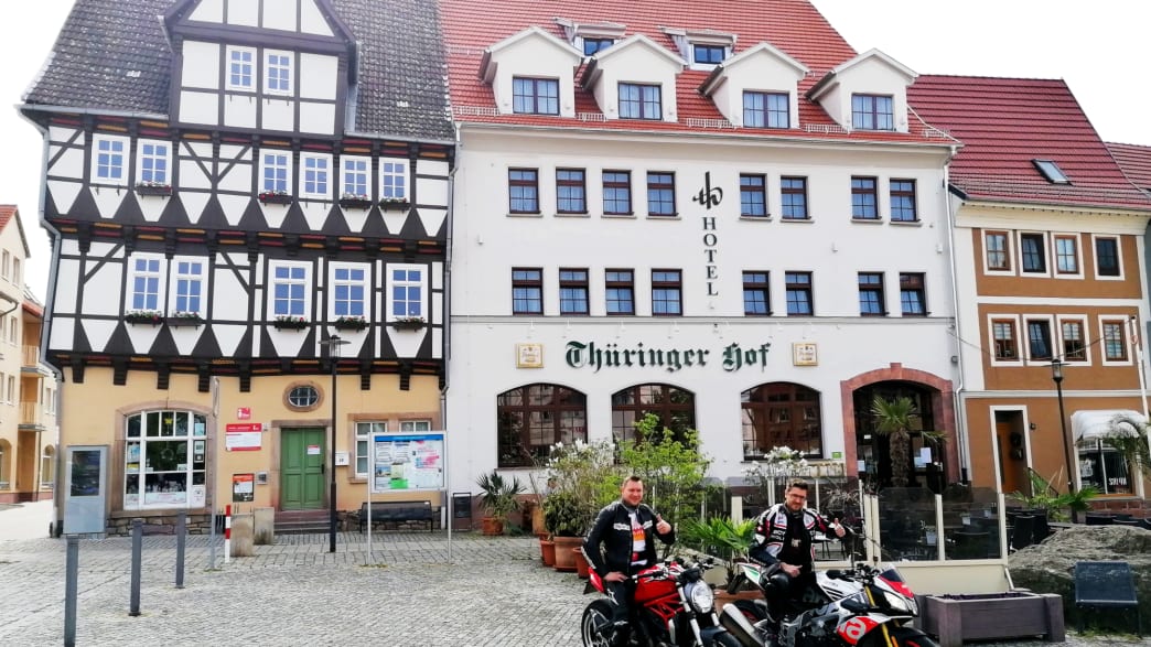 ADAC und DEHOGA zertifizieren motorradfreundliche Hotels - Hotel-Restaurant "Thüringer Hof", Bad Frankenhausen/ Kyffhäuser
