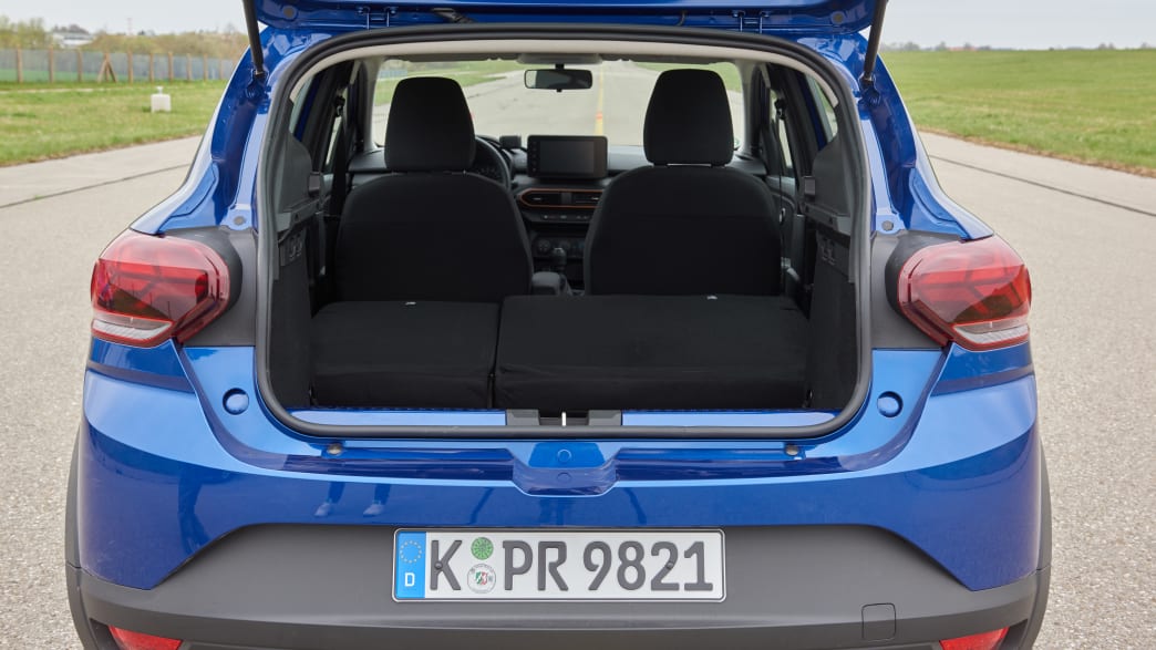 Kofferraum vom Dacia Sandero