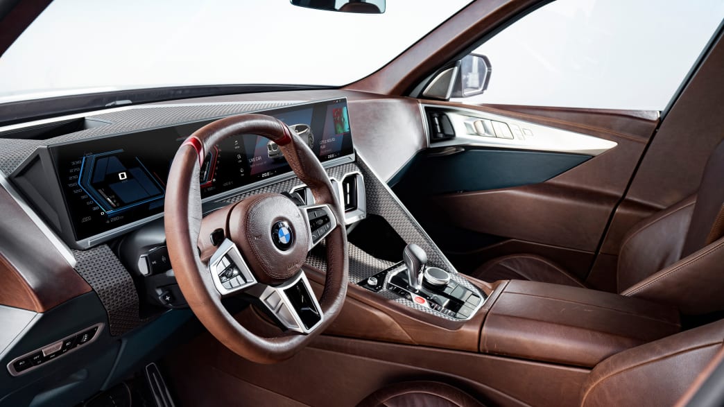 Cockpit des BMW Concept XM