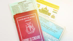 Führerscheine aus verschiedenen Ländern