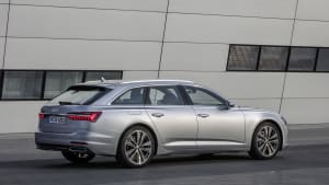 Audi A6 Avant in Silber