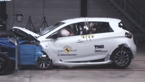 Der Renault Zoe im Euro NCAP Crashtest