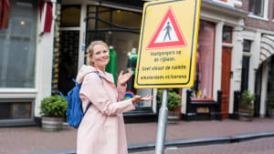 Stadtführerin Theresa in Amsterdam
