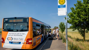 Ein ganzes Bündel von Landesbuslinien verbindet das Harzvorland mit dem Süd- und dem Nordharz. Diese „Mein Takt“-Busse fahren verlässlich auch außerhalb der Schulzeiten