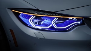 Close ups der BMW M4 Concept Iconic Lights