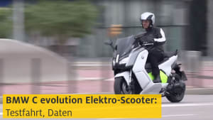 Video BMW C evolution Elektro-Scooter