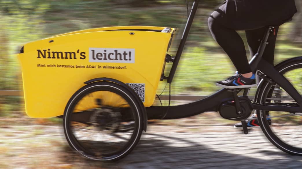 Elektro-Lastenrad vom ADAC.