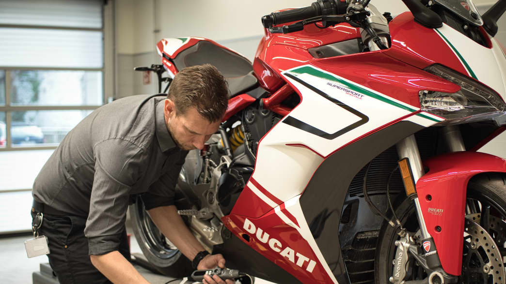Motorradcheck Prüfzentrum Köln