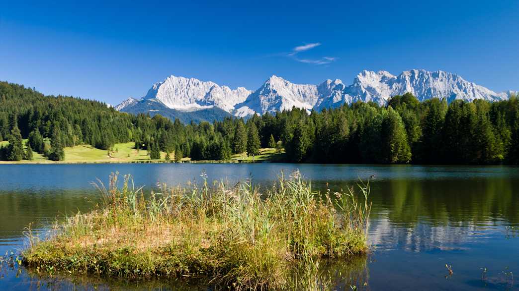 Geroldsee (Wagenbrüchsee) bei Krün