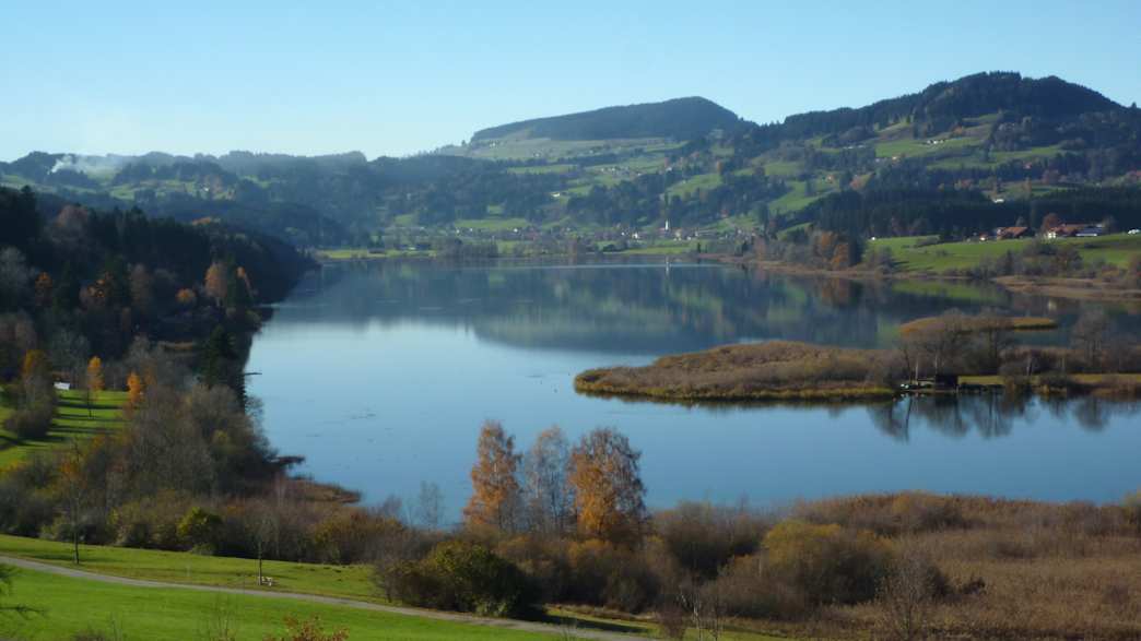 Waltenhofen - Niedersonthofener See und Stoffelberg