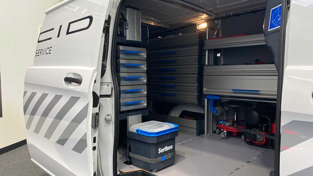 lucid service mobil ausstattung