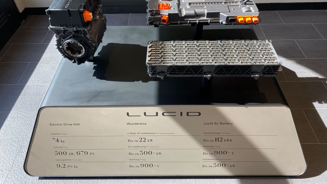 Electric Drive Unit des Lucid Air