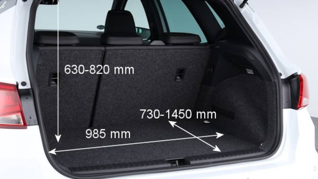 Der Kofferraum des Seat Arona