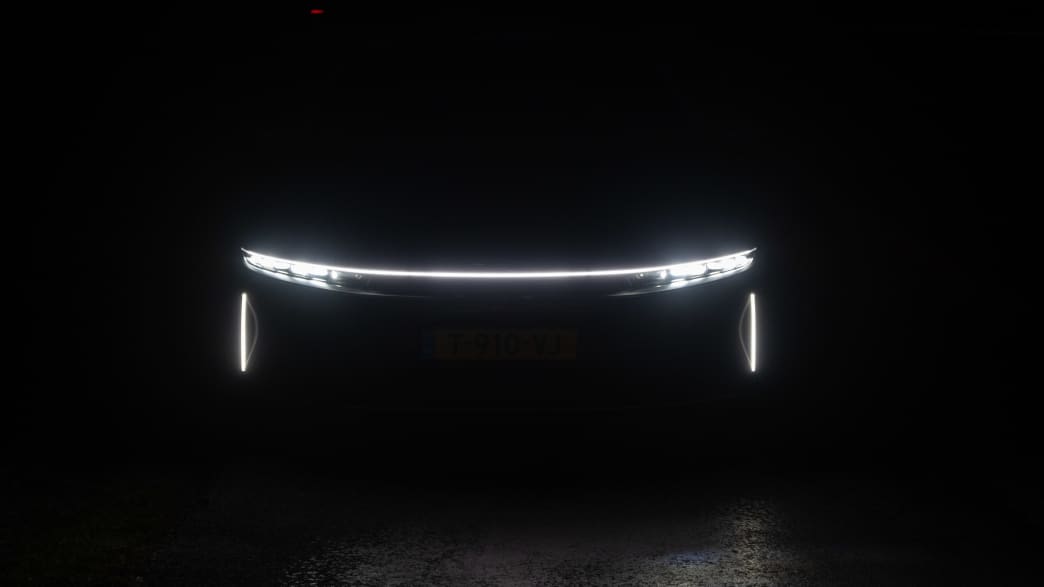 Scheinwerfer des Lucid Air