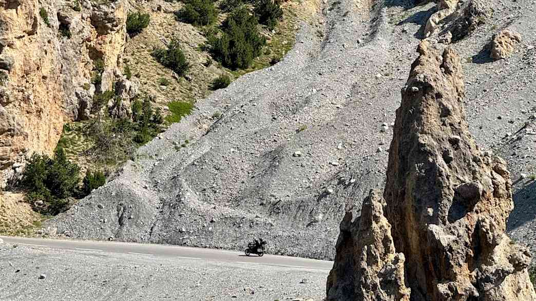 Südseite des Col D'Izoard