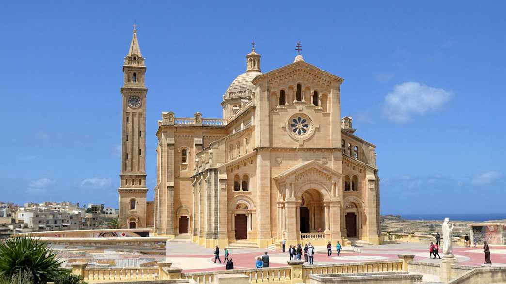 Die Basilika Ta Pinu auf der zu Malta gehörenden Insel Gozo