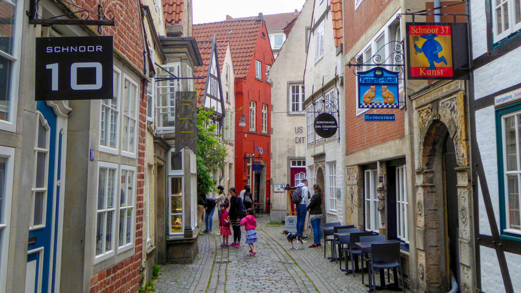 Schnoor in Bremen