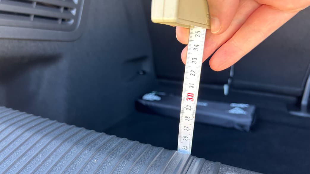 Höhenmessung im Renault Scenic E-Tech Electric