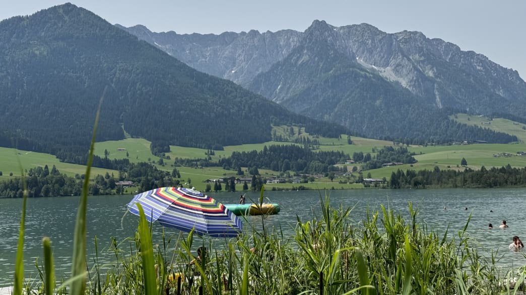 Der Walchsee im Sommer