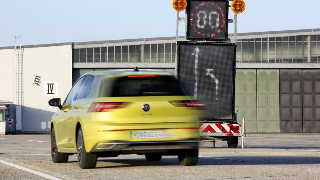 Fahrversuche Car2X in Penzing Fliegerhorst und Umgebung am am 24.01.2020