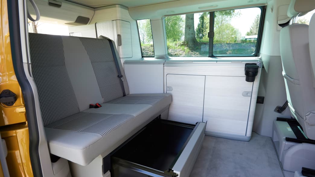 Innenraum eines VW California