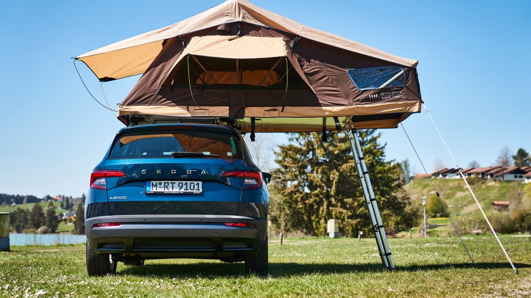 Camping: Tipps zum Campen im Dachzelt auf dem Auto - WELT
