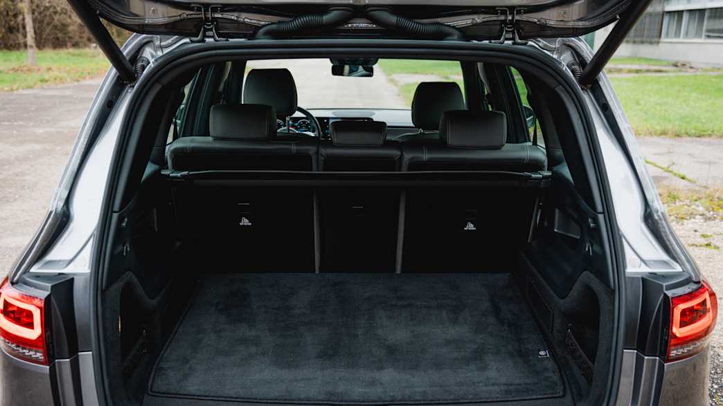 Der Kofferraum im Elektro-SUV Mercedes EQB