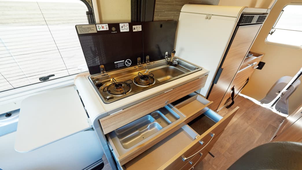Der Hymer Grand Canyon S im ADAC Camper Test