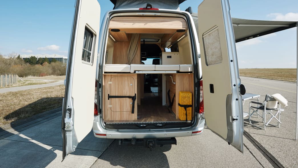 Der Hymer Grand Canyon S im ADAC Camper Test