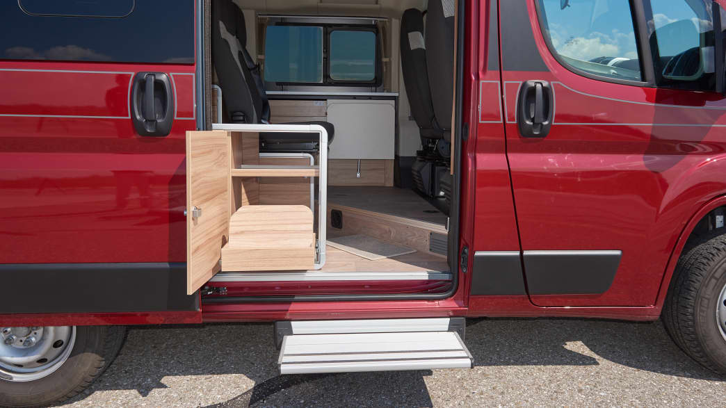 Küchenmodul im Hymer Sydney