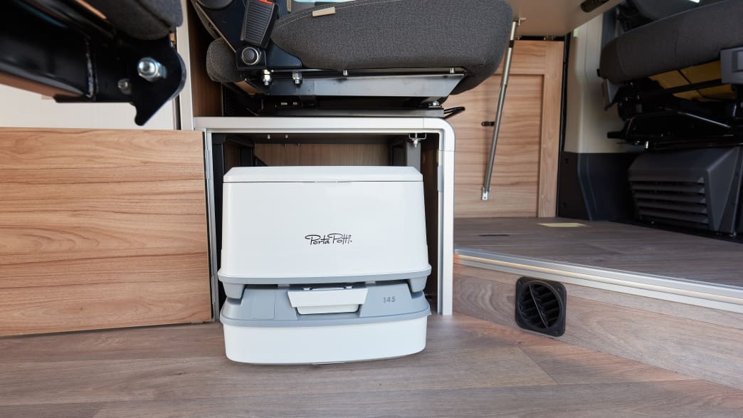 Porta Potti im Hymer Sydney