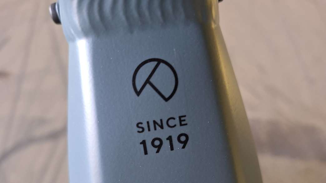 Since 1919 Schrift auf dem Rahmen des E-Bike Kalkhoff Entice L Season