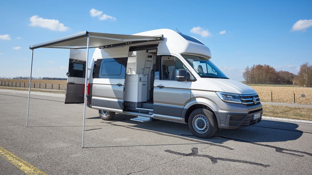 Vordach des VW Grand California 600